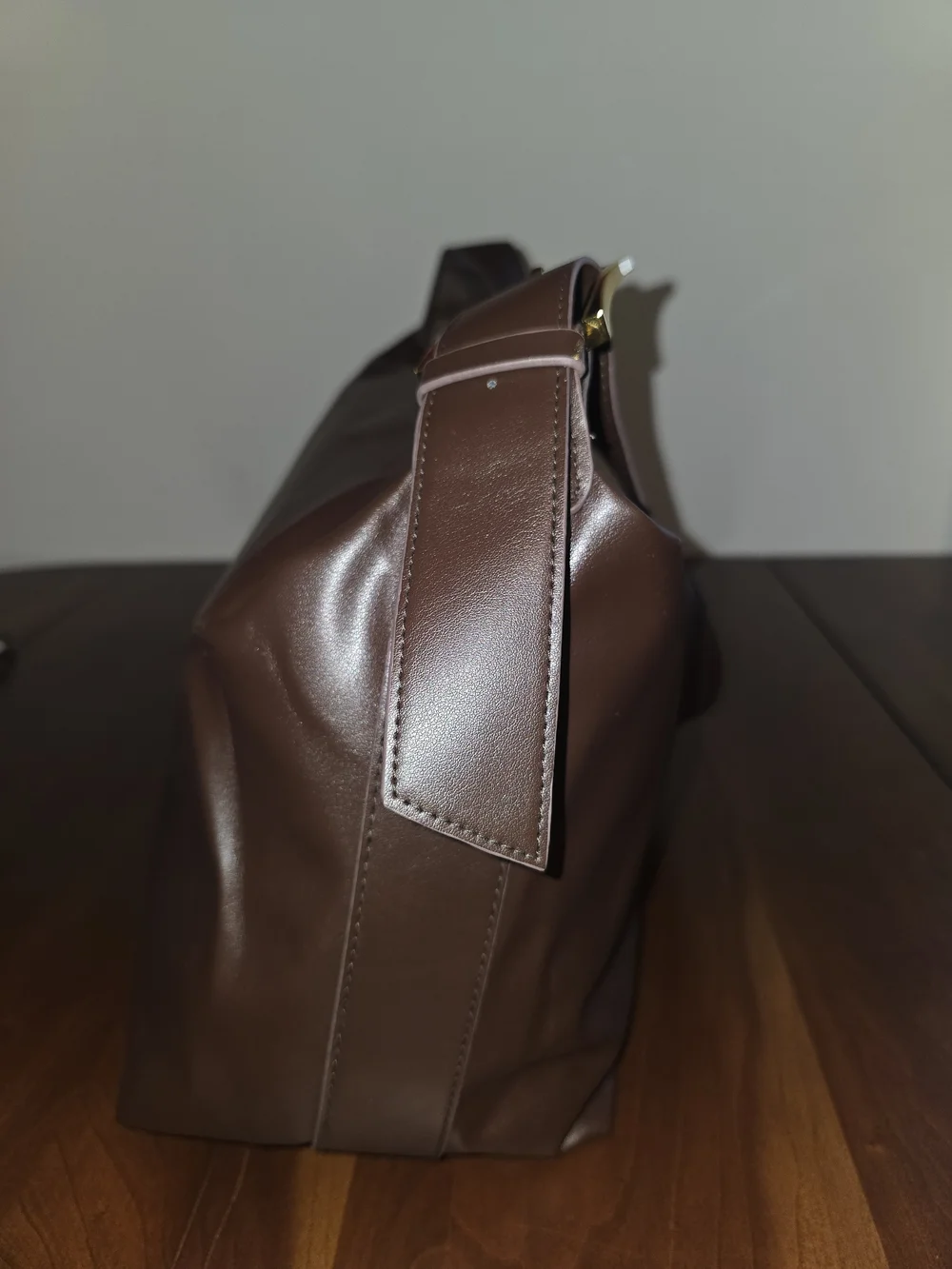 Adornia Feaux Leather Shoulder Bag, New without Tags